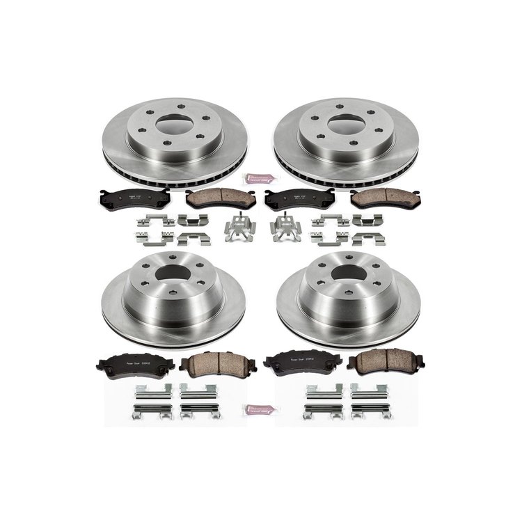 Autospecialty By Power Stop 1-Click Daily Driver Brake Kits