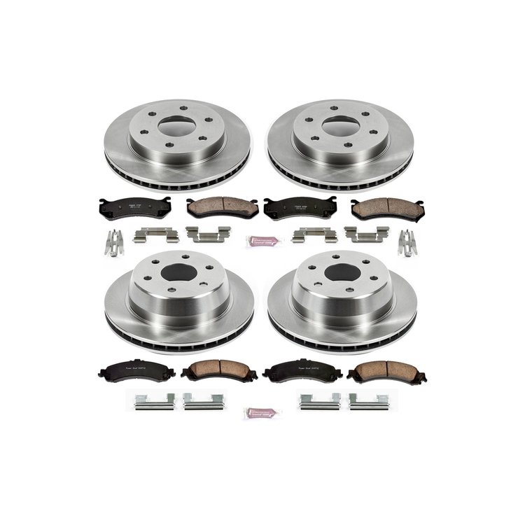 Autospecialty By Power Stop 1-Click Daily Driver Brake Kits