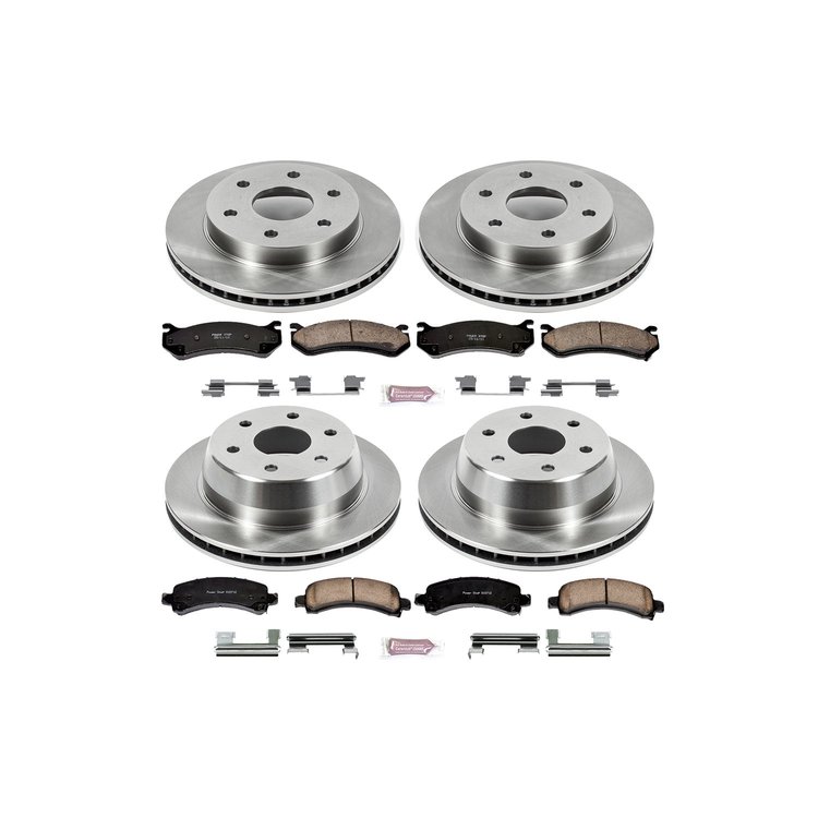 Autospecialty By Power Stop 1-Click Daily Driver Brake Kits