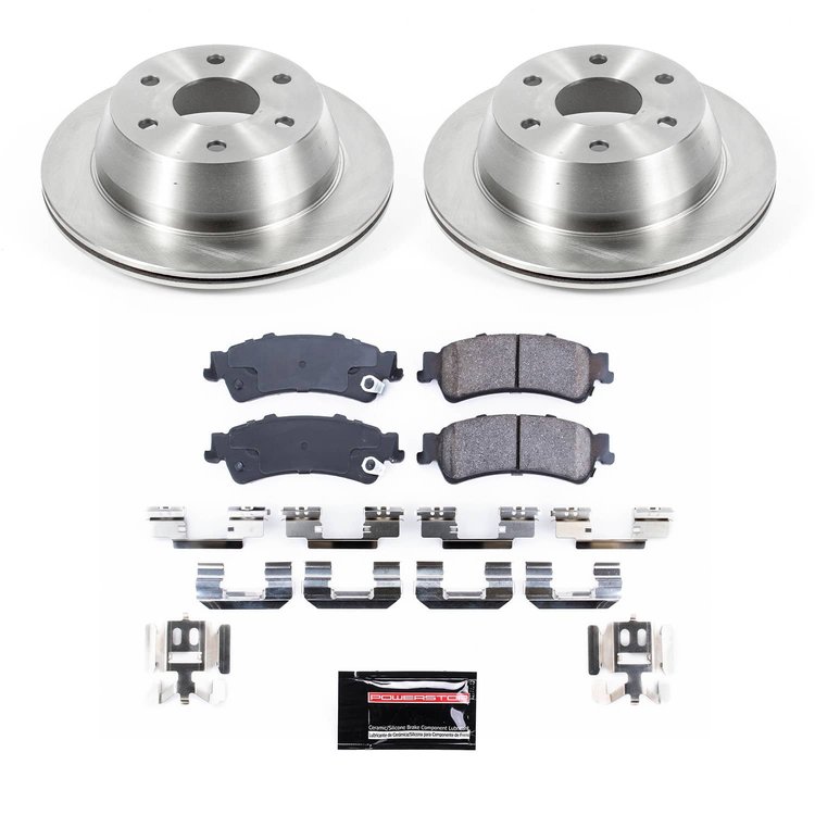 Autospecialty OE Stock Replacement 1-Click Daily Driver Brake Kit