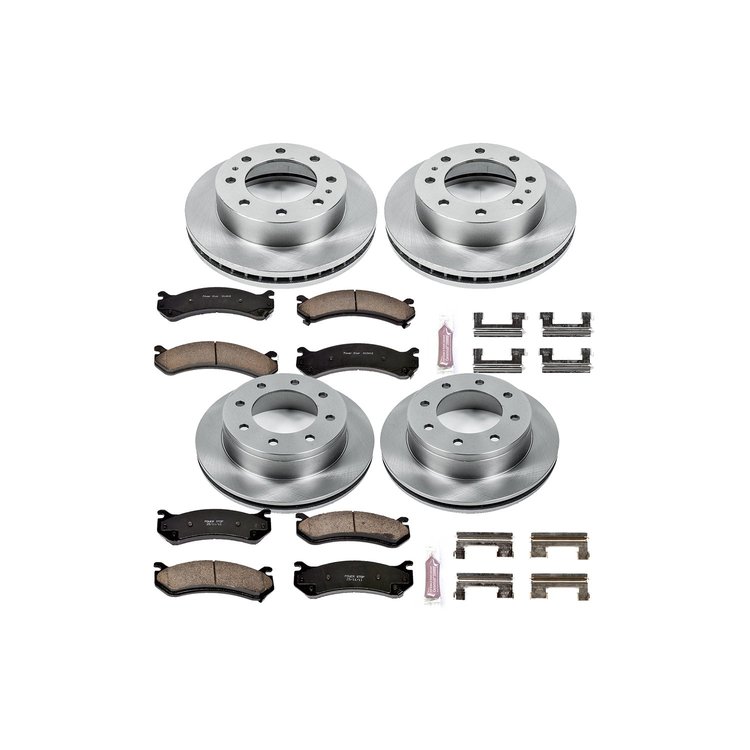 Autospecialty By Power Stop 1-Click Daily Driver Brake Kits