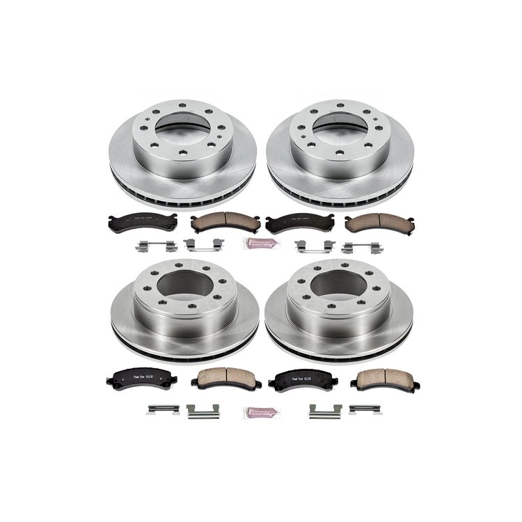Autospecialty By Power Stop 1-Click Daily Driver Brake Kits