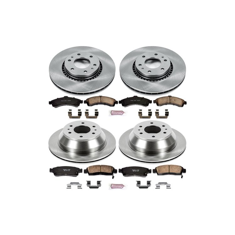 Autospecialty By Power Stop 1-Click Daily Driver Brake Kits