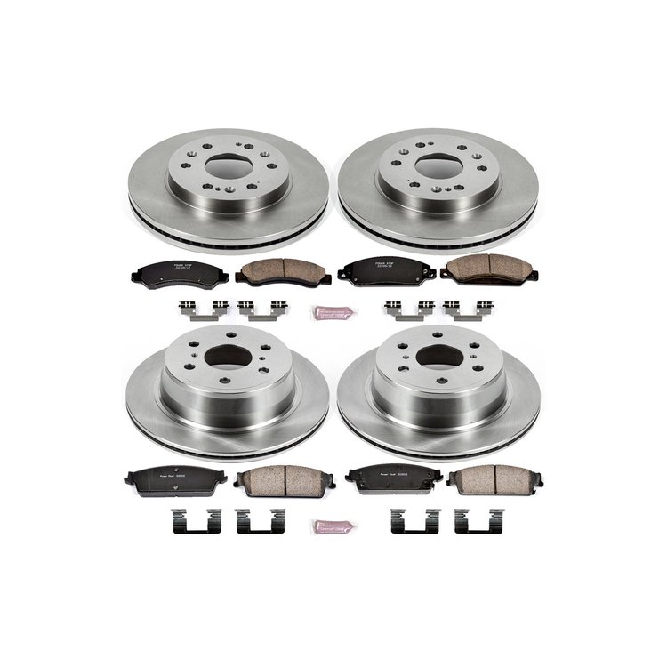 Autospecialty By Power Stop 1-Click Daily Driver Brake Kits