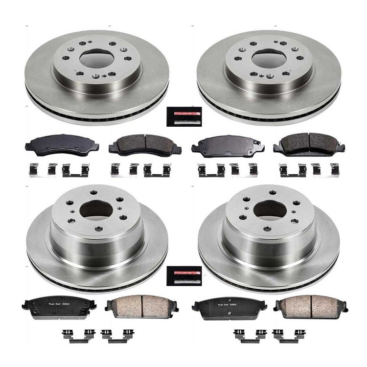 Autospecialty By Power Stop 1-Click Daily Driver Brake Kits