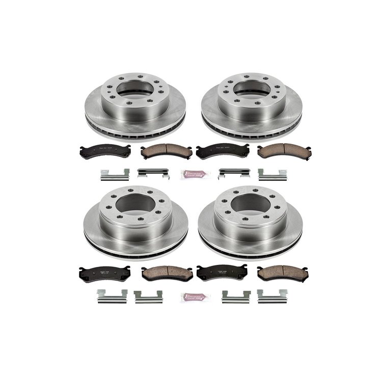 Autospecialty By Power Stop 1-Click Daily Driver Brake Kits