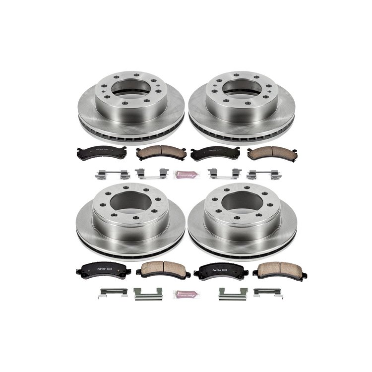 Autospecialty By Power Stop 1-Click Daily Driver Brake Kits