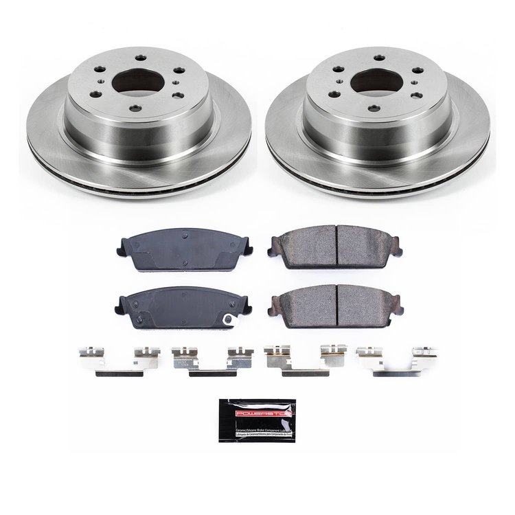 Autospecialty OE Stock Replacement 1-Click Daily Driver Brake Kit