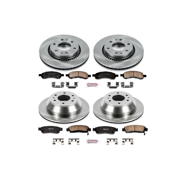 Autospecialty By Power Stop 1-Click Daily Driver Brake Kits