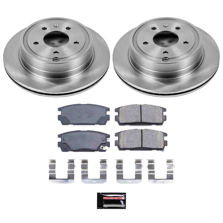 Autospecialty By Power Stop 1-Click Daily Driver Brake Kits