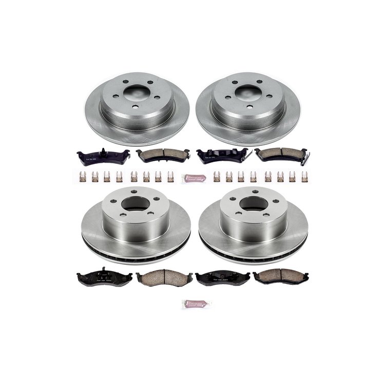 Autospecialty By Power Stop 1-Click Daily Driver Brake Kits
