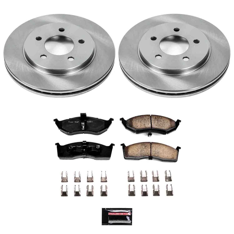 Autospecialty OE Stock Replacement 1-Click Daily Driver Brake Kit