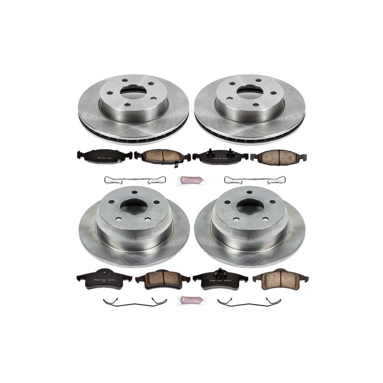 Autospecialty By Power Stop 1-Click Daily Driver Brake Kits