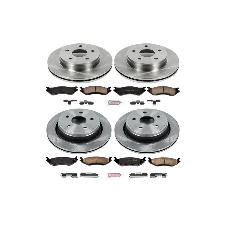 Autospecialty By Power Stop 1-Click Daily Driver Brake Kits