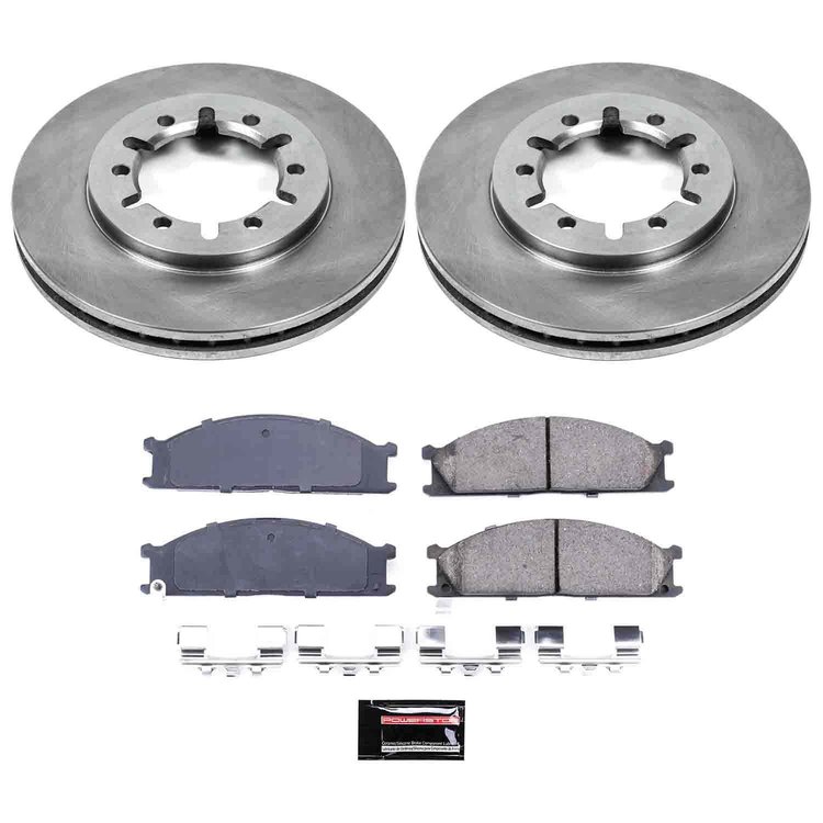 Autospecialty By Power Stop 1-Click Daily Driver Brake Kits