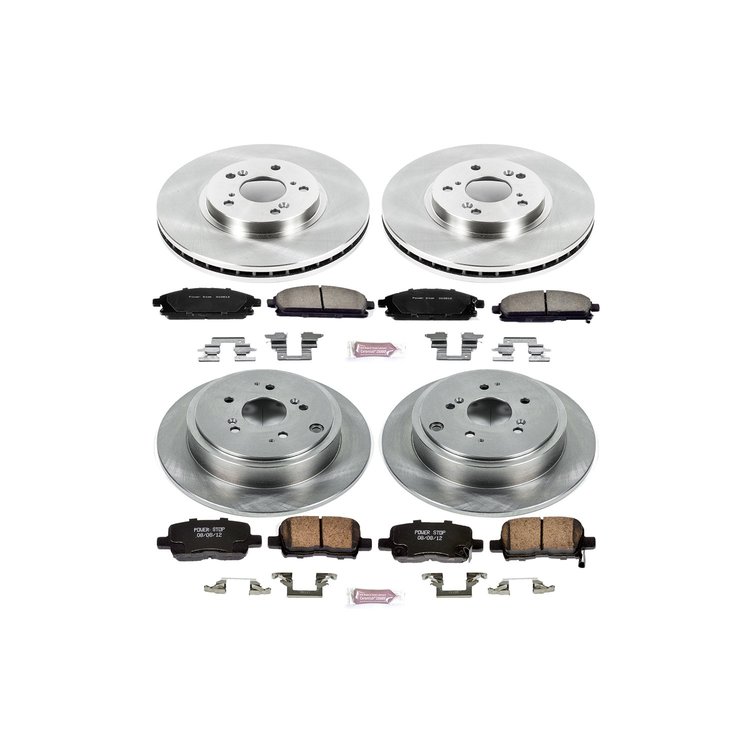Autospecialty By Power Stop 1-Click Daily Driver Brake Kits