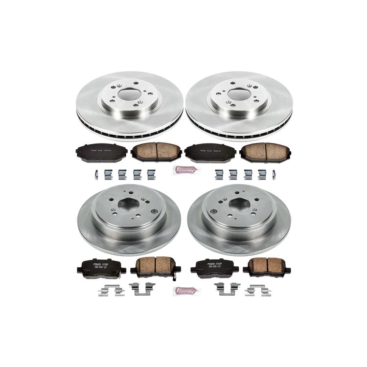 Autospecialty By Power Stop 1-Click Daily Driver Brake Kits
