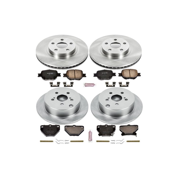 Autospecialty By Power Stop 1-Click Daily Driver Brake Kits