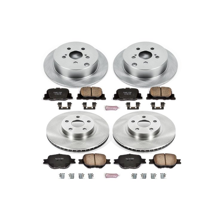 Autospecialty By Power Stop 1-Click Daily Driver Brake Kits