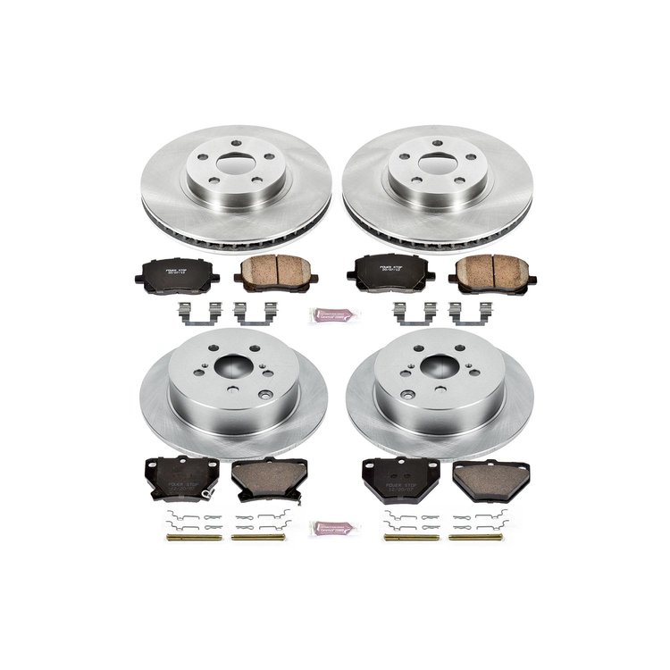 Autospecialty OE Stock Replacement 1-Click Daily Driver Brake Kit
