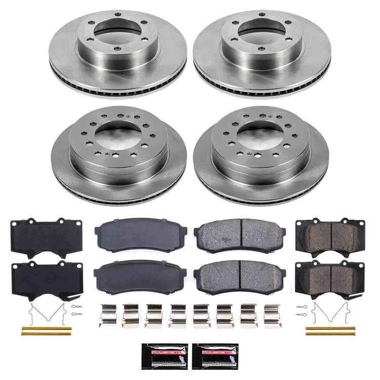 Autospecialty By Power Stop 1-Click Daily Driver Brake Kits
