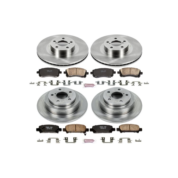 Autospecialty By Power Stop 1-Click Daily Driver Brake Kits