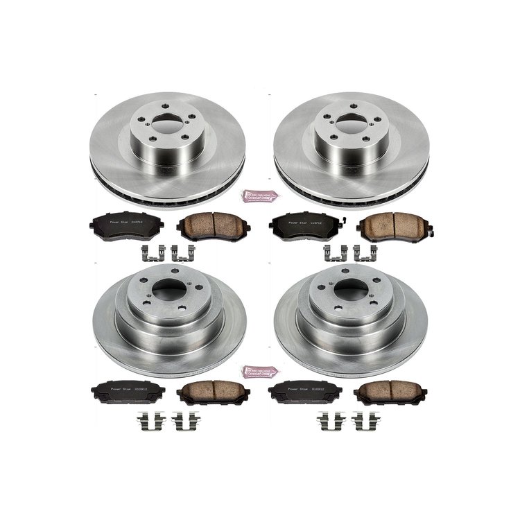 Autospecialty By Power Stop 1-Click Daily Driver Brake Kits