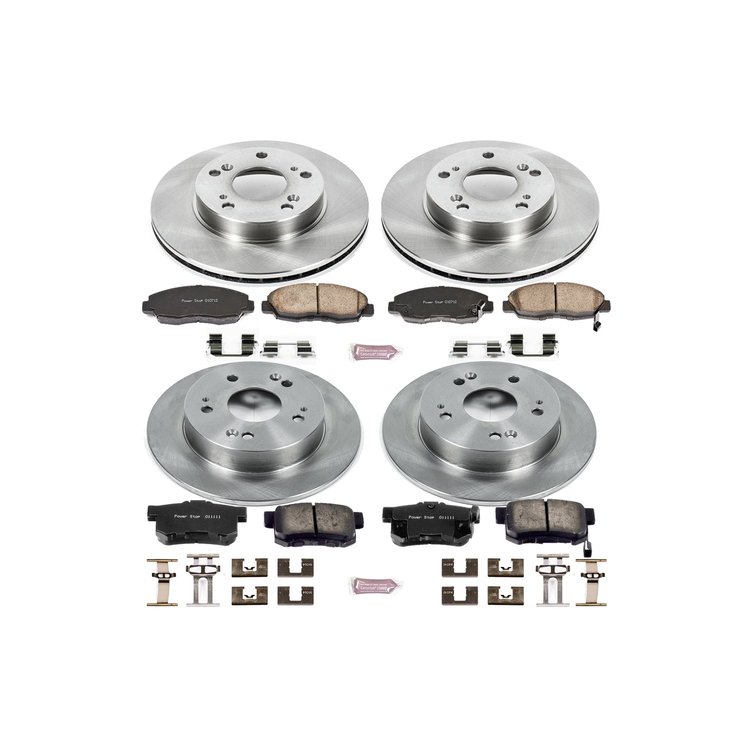 Autospecialty By Power Stop 1-Click Daily Driver Brake Kits