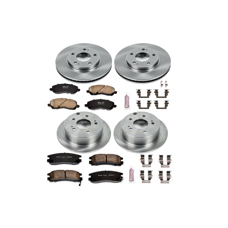 Autospecialty By Power Stop 1-Click Daily Driver Brake Kits