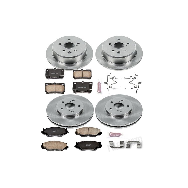 Autospecialty By Power Stop 1-Click Daily Driver Brake Kits