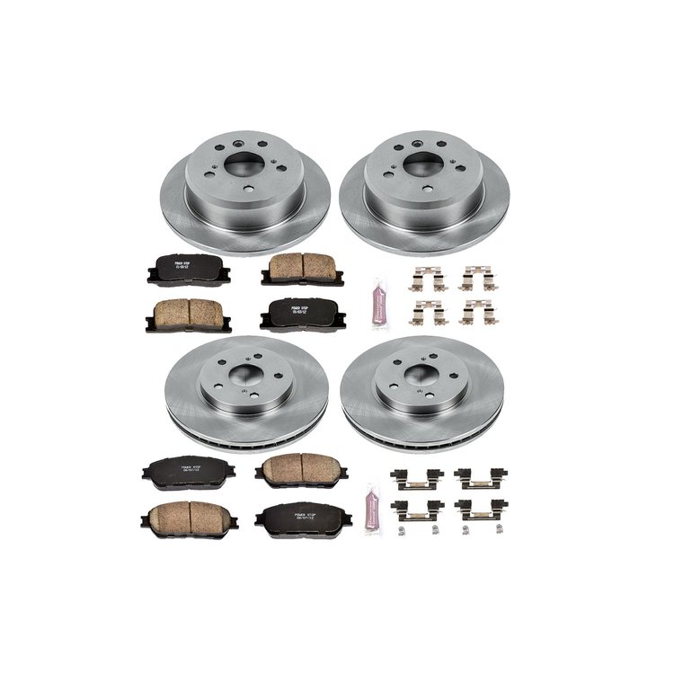 Autospecialty By Power Stop 1-Click Daily Driver Brake Kits
