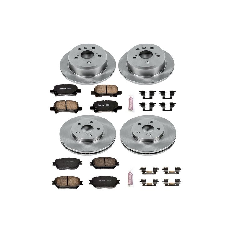 Autospecialty By Power Stop 1-Click Daily Driver Brake Kits
