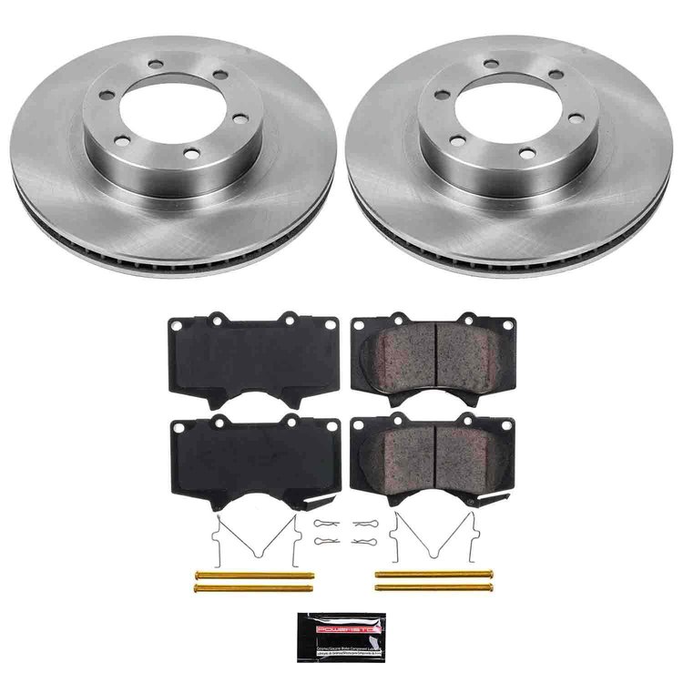 Autospecialty By Power Stop 1-Click Daily Driver Brake Kits