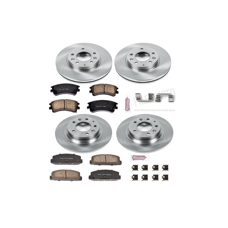 Autospecialty By Power Stop 1-Click Daily Driver Brake Kits