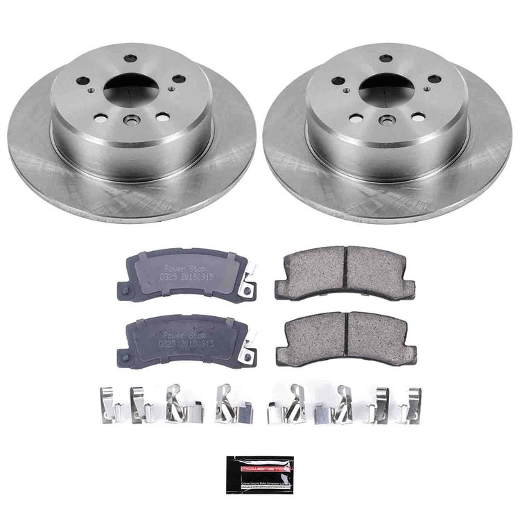 Autospecialty By Power Stop 1-Click Daily Driver Brake Kits