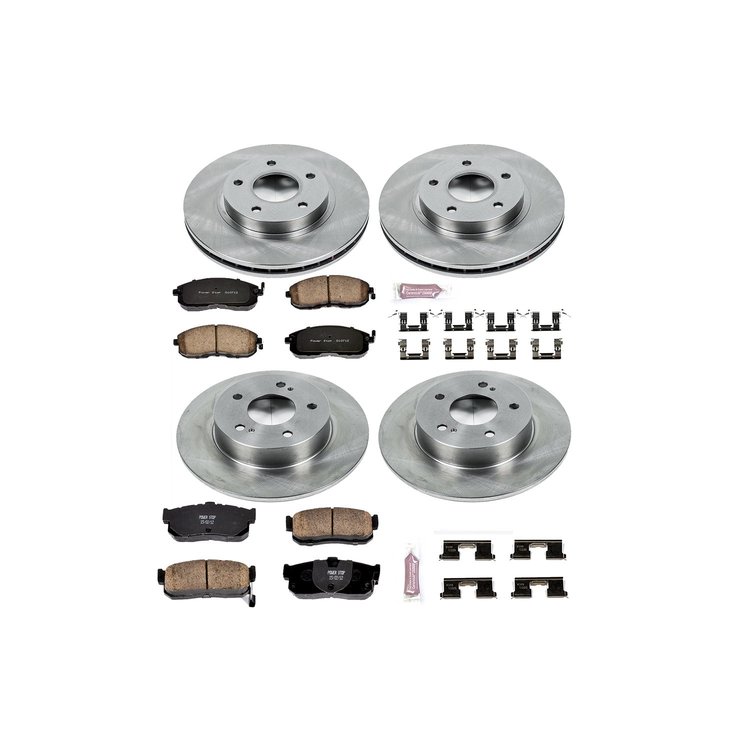 Autospecialty By Power Stop 1-Click Daily Driver Brake Kits