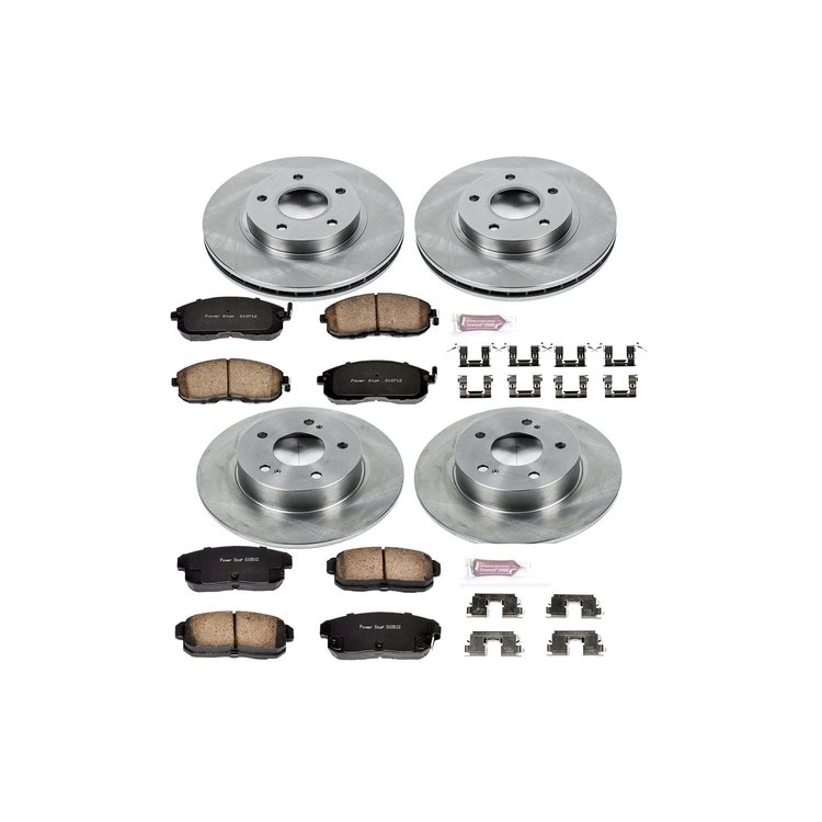 Autospecialty By Power Stop 1-Click Daily Driver Brake Kits