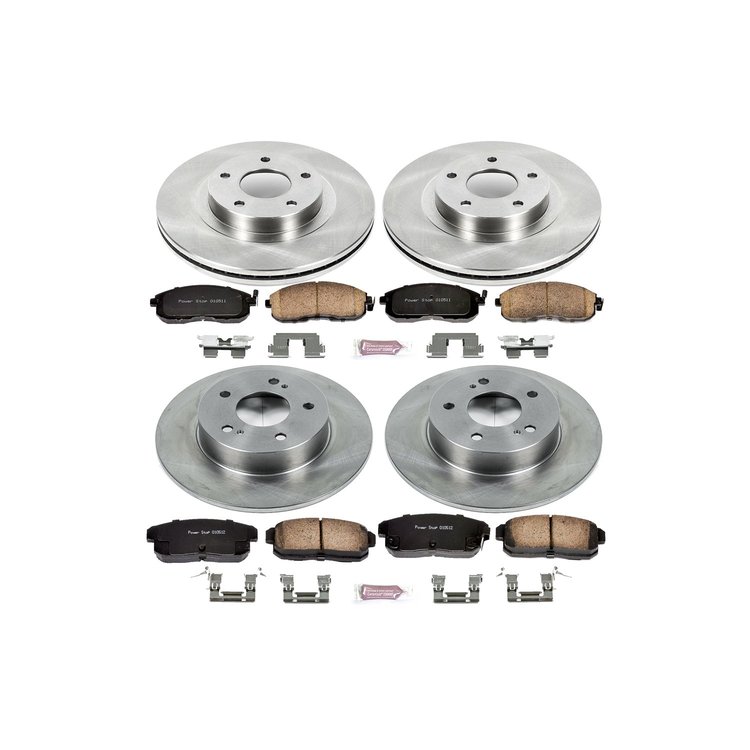 Autospecialty By Power Stop 1-Click Daily Driver Brake Kits