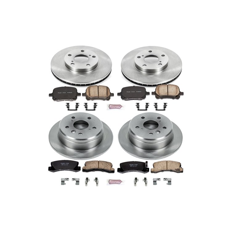 Autospecialty By Power Stop 1-Click Daily Driver Brake Kits