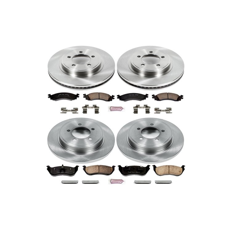 Autospecialty By Power Stop 1-Click Daily Driver Brake Kits