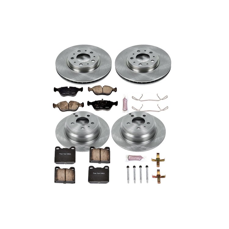 Autospecialty By Power Stop 1-Click Daily Driver Brake Kits