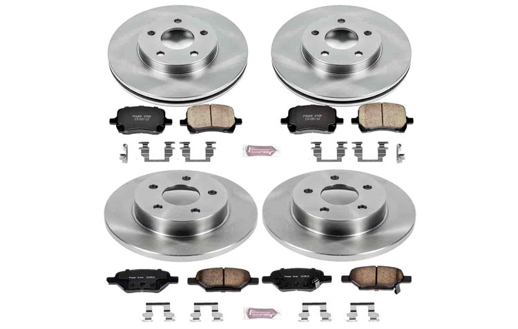 Autospecialty By Power Stop 1-Click Daily Driver Brake Kits