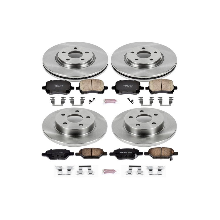 Autospecialty By Power Stop 1-Click Daily Driver Brake Kits
