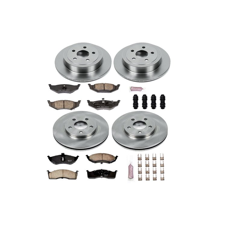 Autospecialty By Power Stop 1-Click Daily Driver Brake Kits