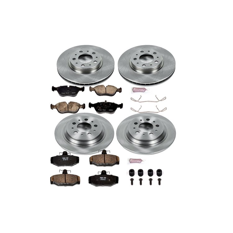 Autospecialty By Power Stop 1-Click Daily Driver Brake Kits