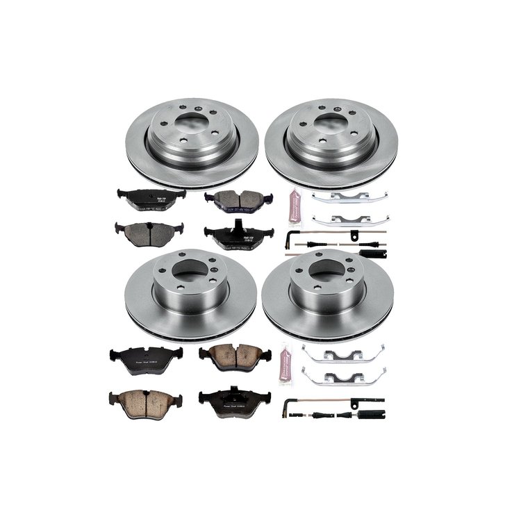 Autospecialty By Power Stop 1-Click Daily Driver Brake Kits