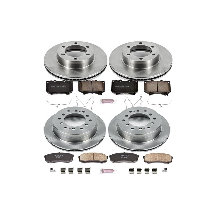 Autospecialty By Power Stop 1-Click Daily Driver Brake Kits