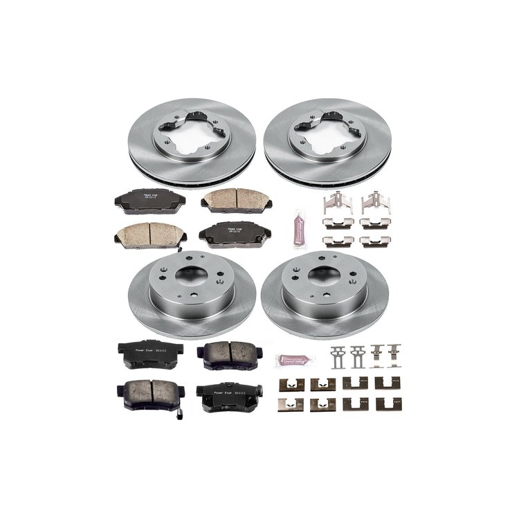 Autospecialty By Power Stop 1-Click Daily Driver Brake Kits
