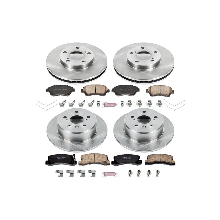 Autospecialty By Power Stop 1-Click Daily Driver Brake Kits