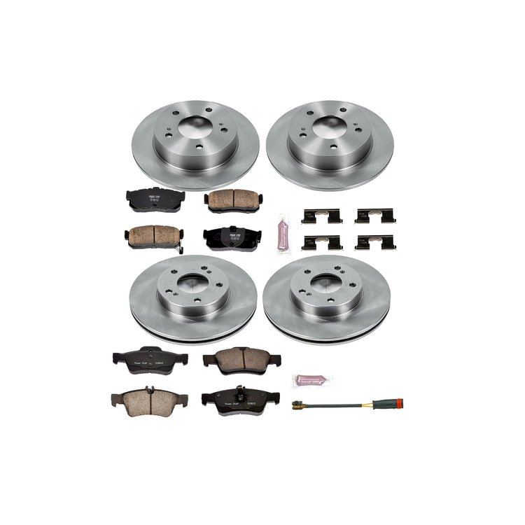 Autospecialty By Power Stop 1-Click Daily Driver Brake Kits